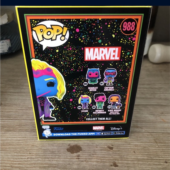 Funko POP! Marvel Loki - Sylvie Blacklight #988 - Picture 4 of 6